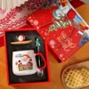 Caja de regalo individual con tapa de madera - Modelo para personas mayores A
