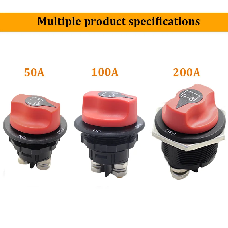 100A Master Isolator Switch Dual Battery Disconnect Waterproof Kill ...