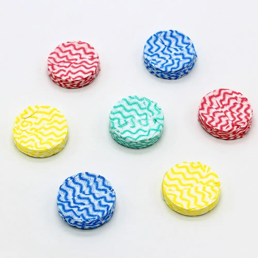 压缩家用清洁布100% 粘胶清洁毛巾一次性压缩硬币纸巾| Alibaba.com