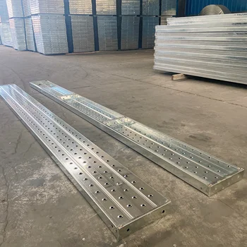 China OEM Factory Galvanized 225mm scaffolding metal plank weight 12.5kg for building