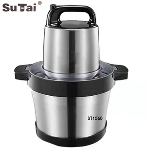 Sale Food Processor Meat Chopper Vertical Professional Multi-purpose 6.0L Food Grade Meat Grinder Processor Electric Manual