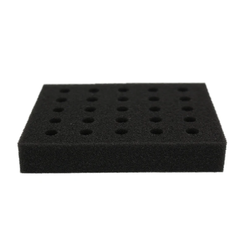 Black Expandable Polyethylene Packaging Foam Custom Foam Insert For Box