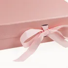 Gift Gift Boxes Full Custom Magnetic Closure Folding Gift Box With Ribbon Wedding Gift Packaging Rigid Paper Box