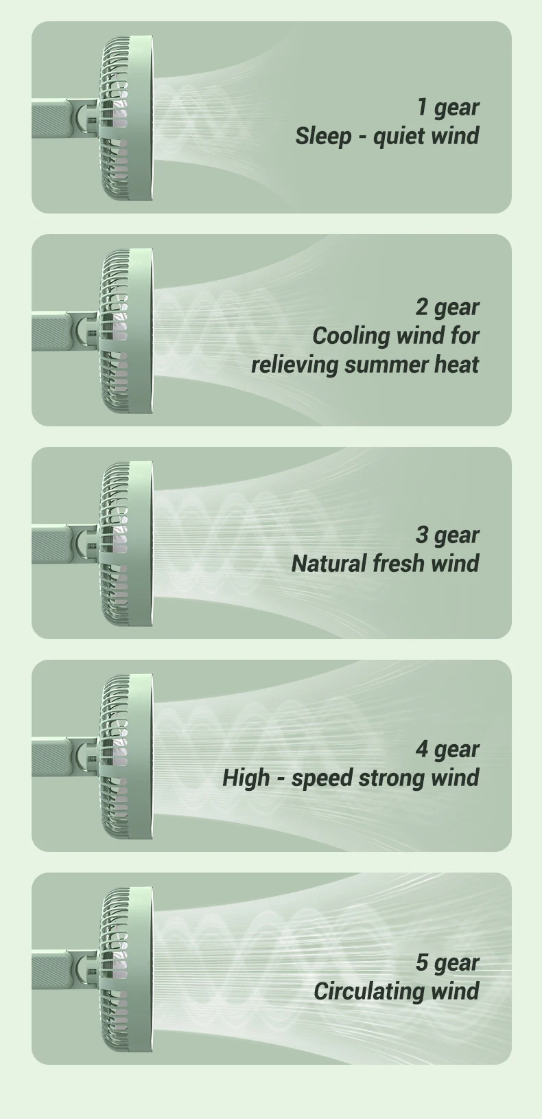 product 2025 3 in1 desktop table fan remote control rechargeable ceiling fan mini ventilador with led light hanging handheld fan-3