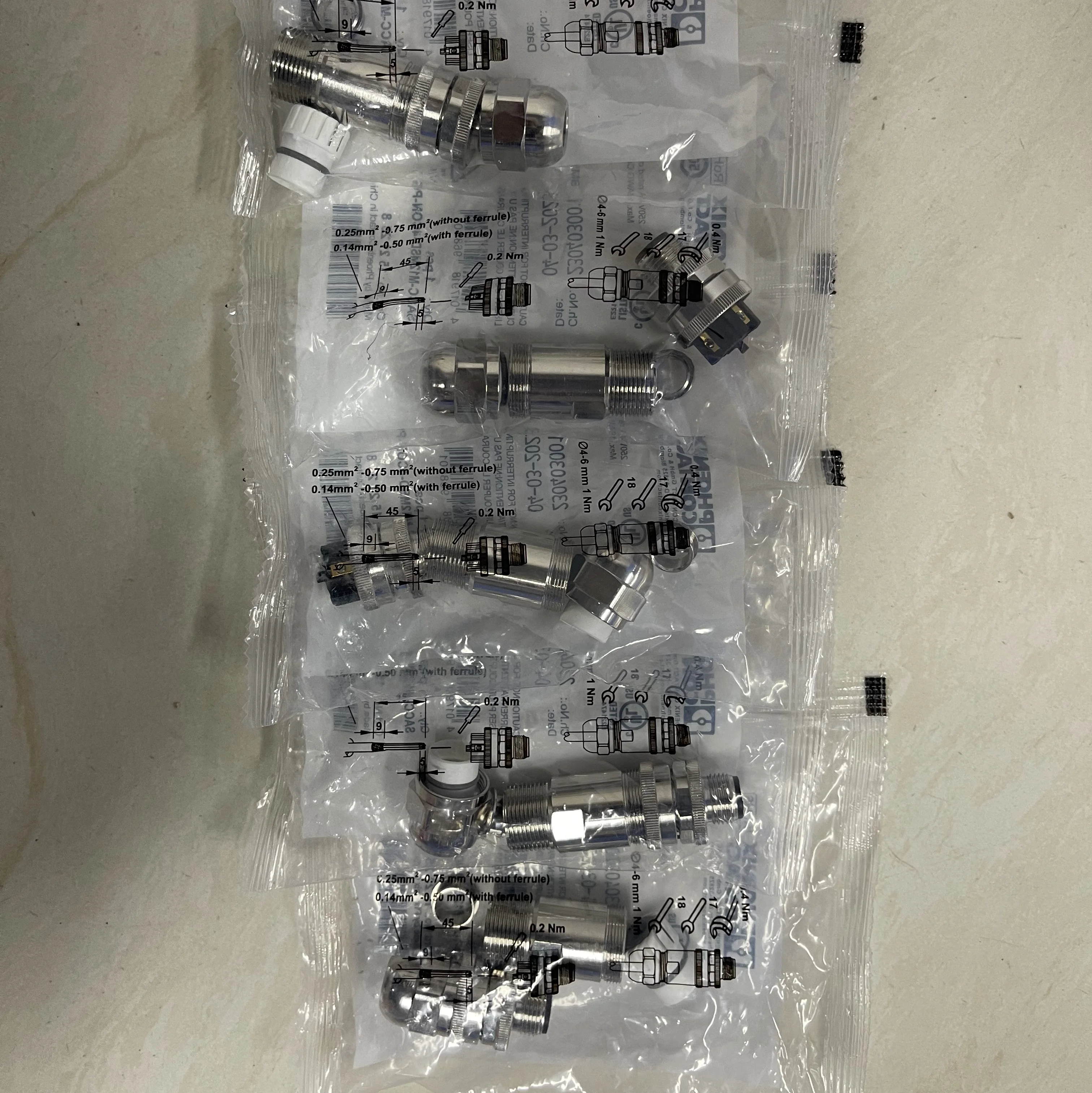 Phoenix Contact Cable Gland 1521258 SACC-M12MSD-4CON-PG 7-SH Phoenix Contact Cable Gland 1521258 SACC-M12MSD-4CON-PG 7-SH