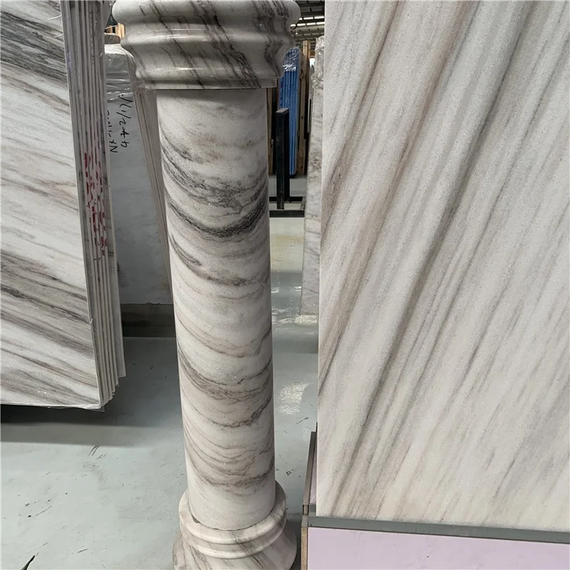 product factory supply impression white background wall tile slab marble for decoration-3
