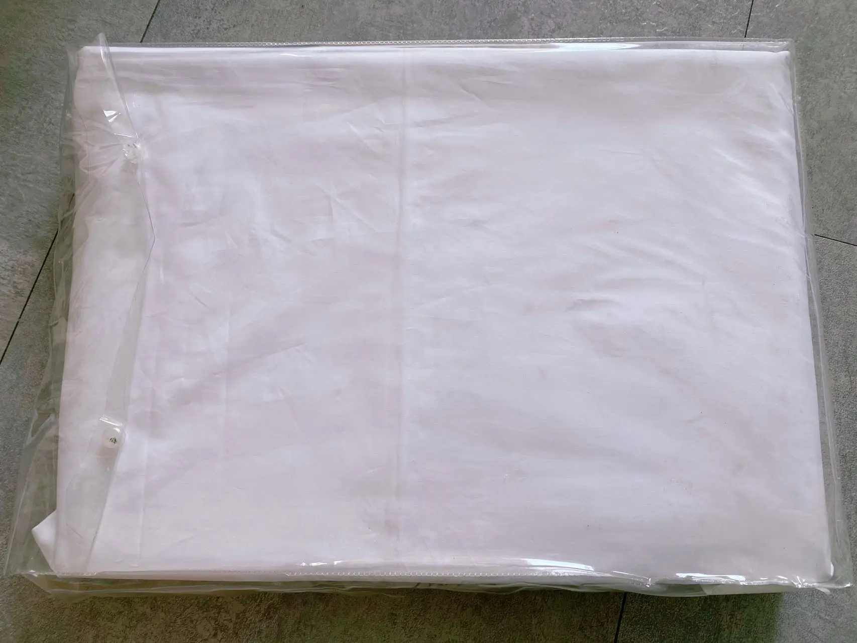 White Satin Comforter 100 Cotton Commercial Bed Linen For Hotel 300tc