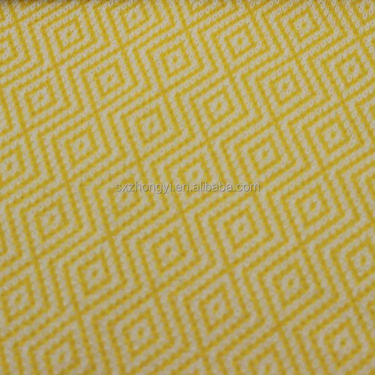 Coarse Needle Jacquard Knit Fabric for Garment Hometextile Blanket