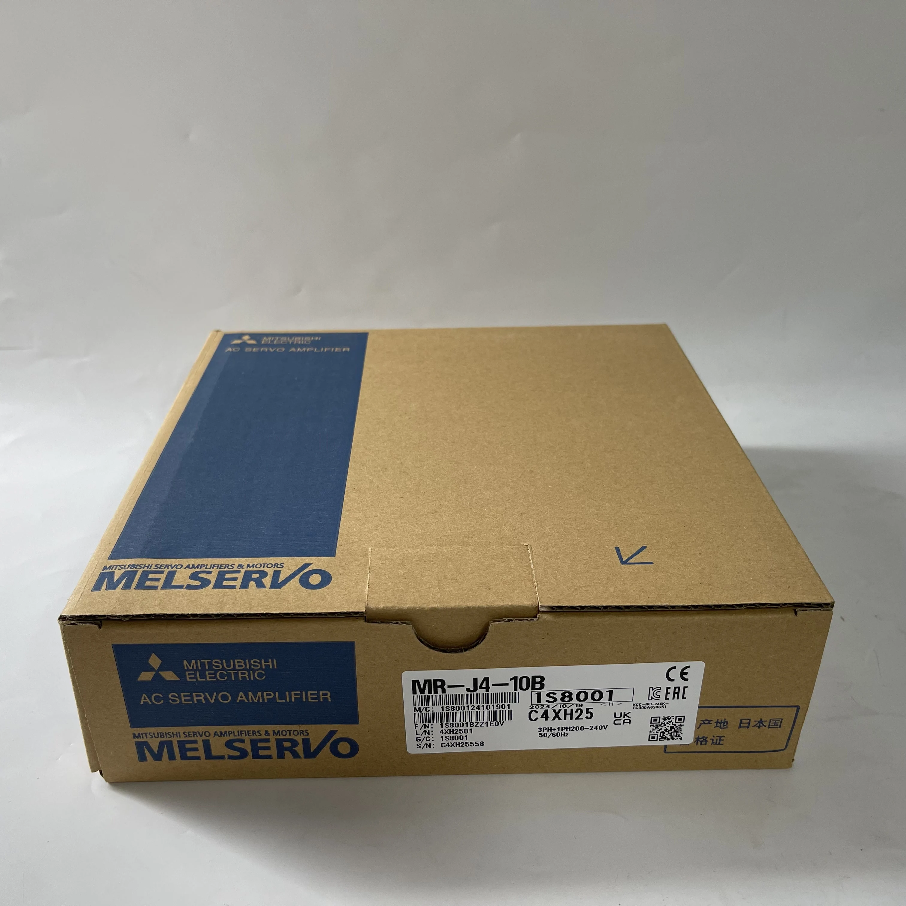 Mitsubishi MELSERVO J4 Series AC Servo Amplifier MR-J4-10B Mitsubishi MELSERVO J4 Series AC Servo Amplifier MR-J4-10B