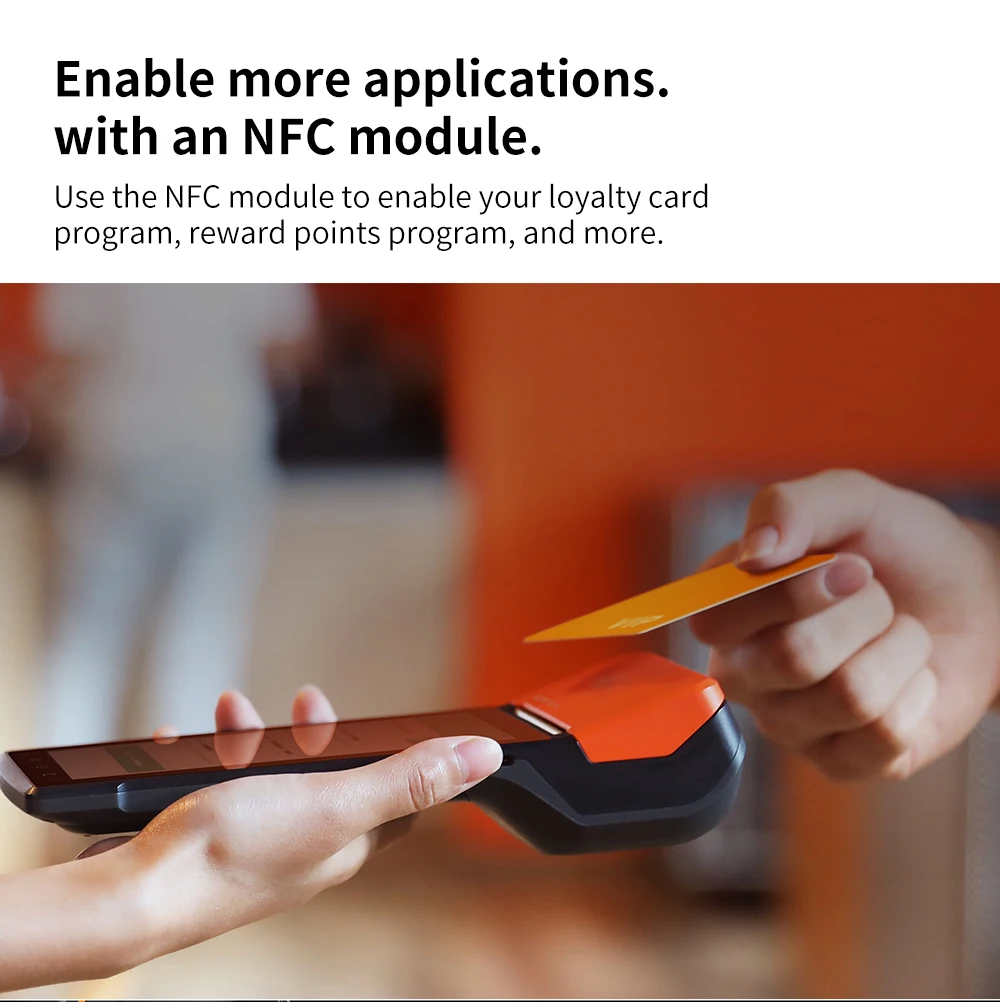 SUNMI V2 Pro NFC Android POSレジ、4G対応と思い出のプリンター