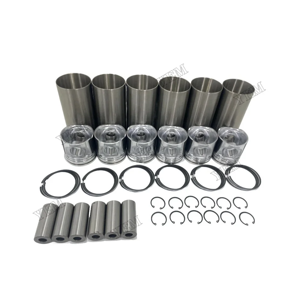 C6.4 Cylinder Liner Kit Fits for Caterpillar Genuine Engine Parts 6