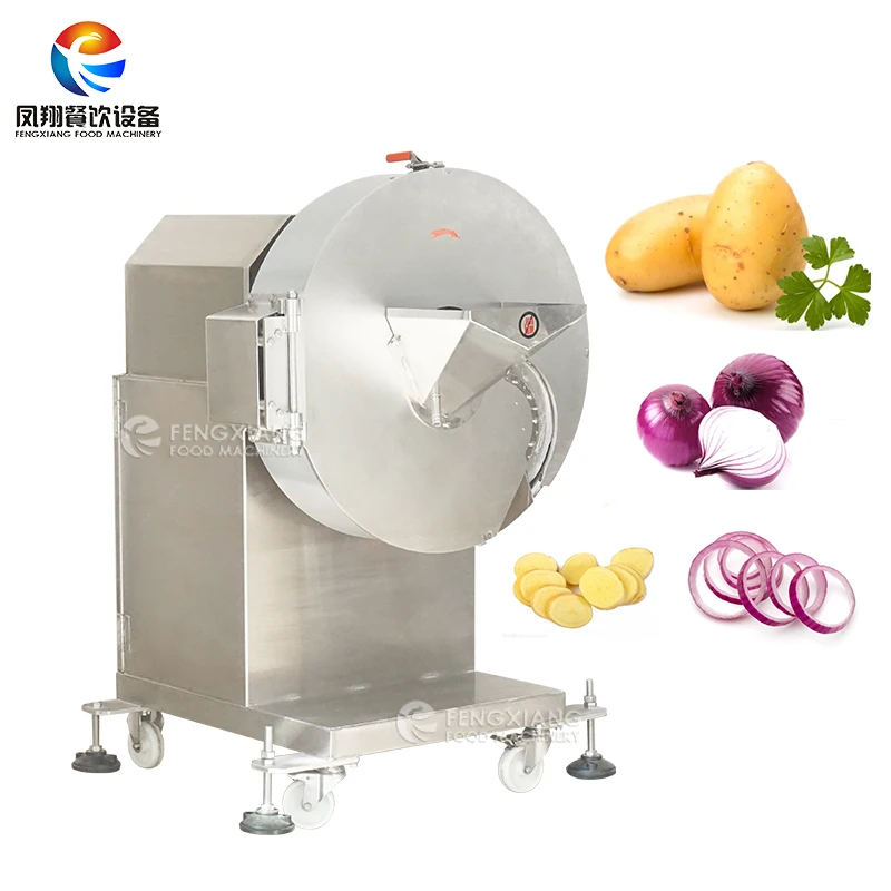 FC-582 Onion Rings Cutting Slicing Machine Potato Chips Cutting