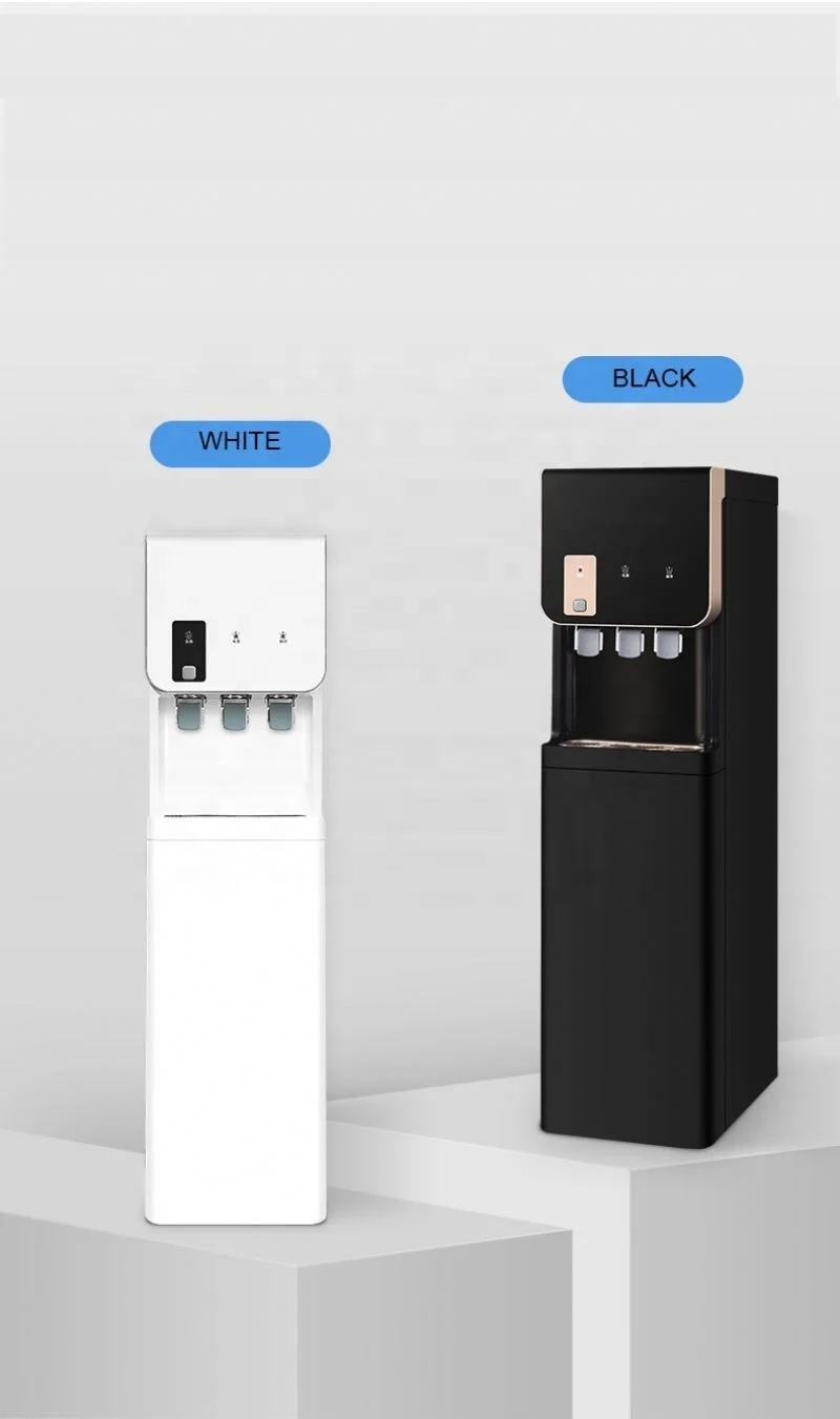 2024 Factory 3 Taps Hot Cold Pipeline Water Dispenser Korean Automatic Standing Water Dispenser Water Cooler with Compressor W29
