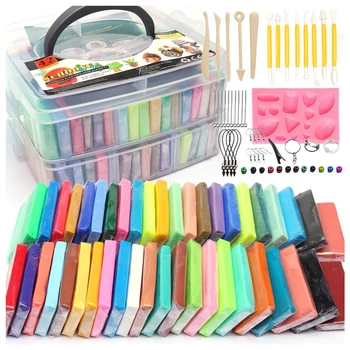 50 Colors Hot Sale DIY Creative Customized Oven Bake Polymer Clay