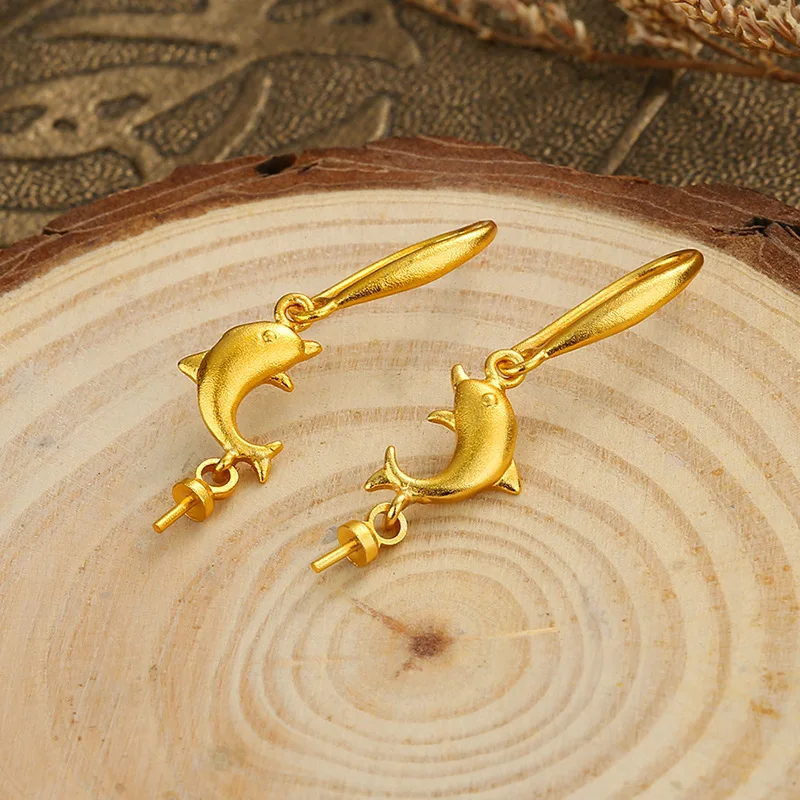 Unique fish earrings