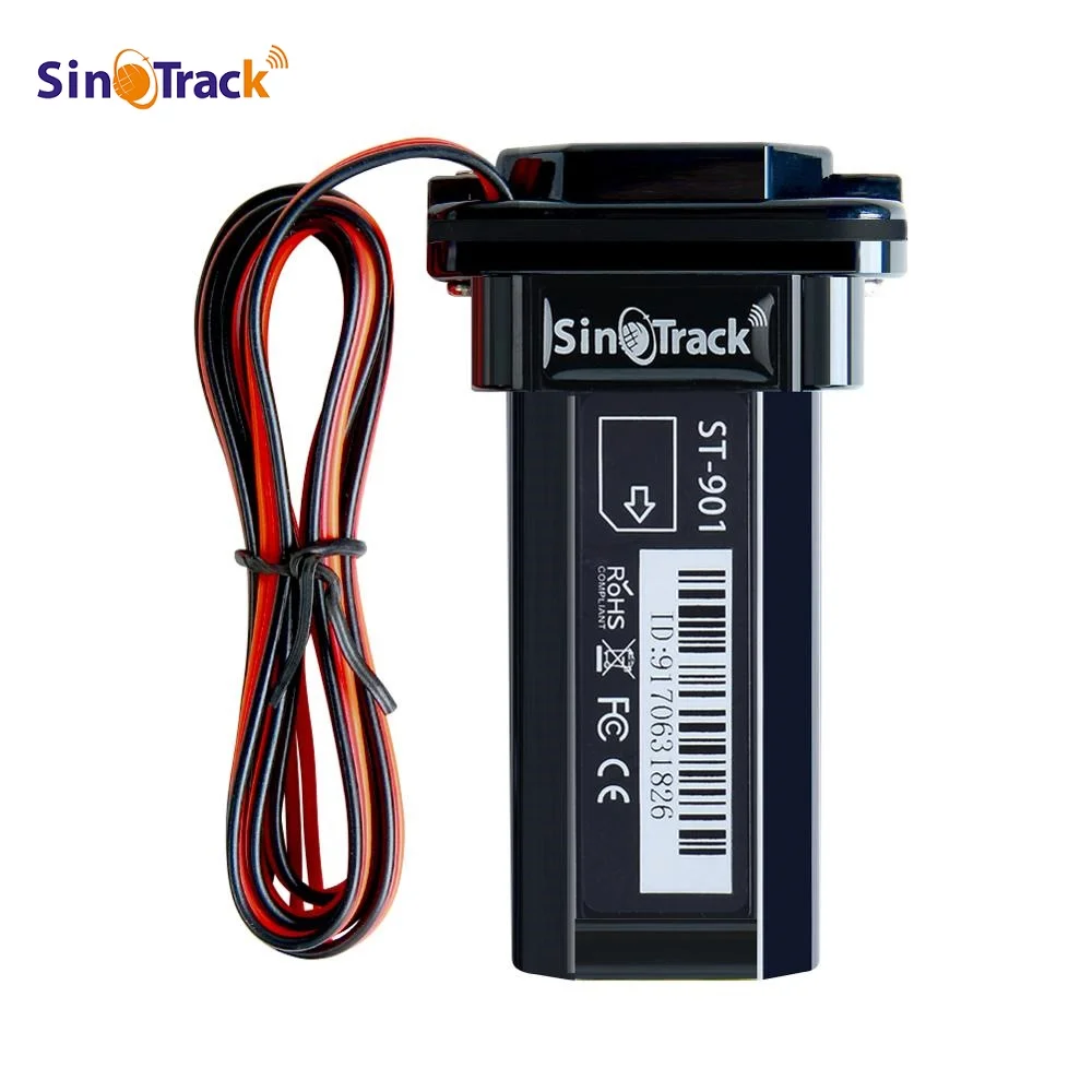 SinoTrack ST-901 Small GPS Tracker Motorcycle GPS System Vehicle Tracking Device for Car