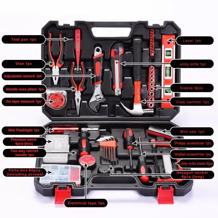 2023 Hot Selling Tools Set Hand Multifunction Repair Hand Tool Set High