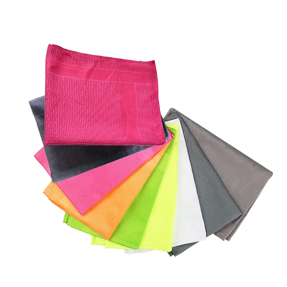 Microfibre Glass Polishing Cloths Microfiber Kitchen Towel Decanter Cloth