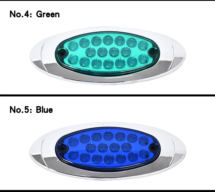 Truck Taillights Warning Running Lights 24vled Truck Side Lights Buy