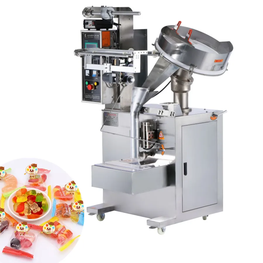 Automatic Gummy Bear Candy Counting Packing Machine