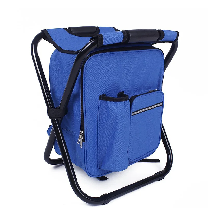 Новинка от производителя, портативная уличная складная сумка-холодильник, стул с сумкой для хранения, Карманный Рюкзак, стильное кресло для отдыха, пляжа, кемпинга, рыбалки