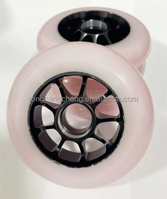 Wholesale Modern Style Inline Skate Wheels With Double Density Pu