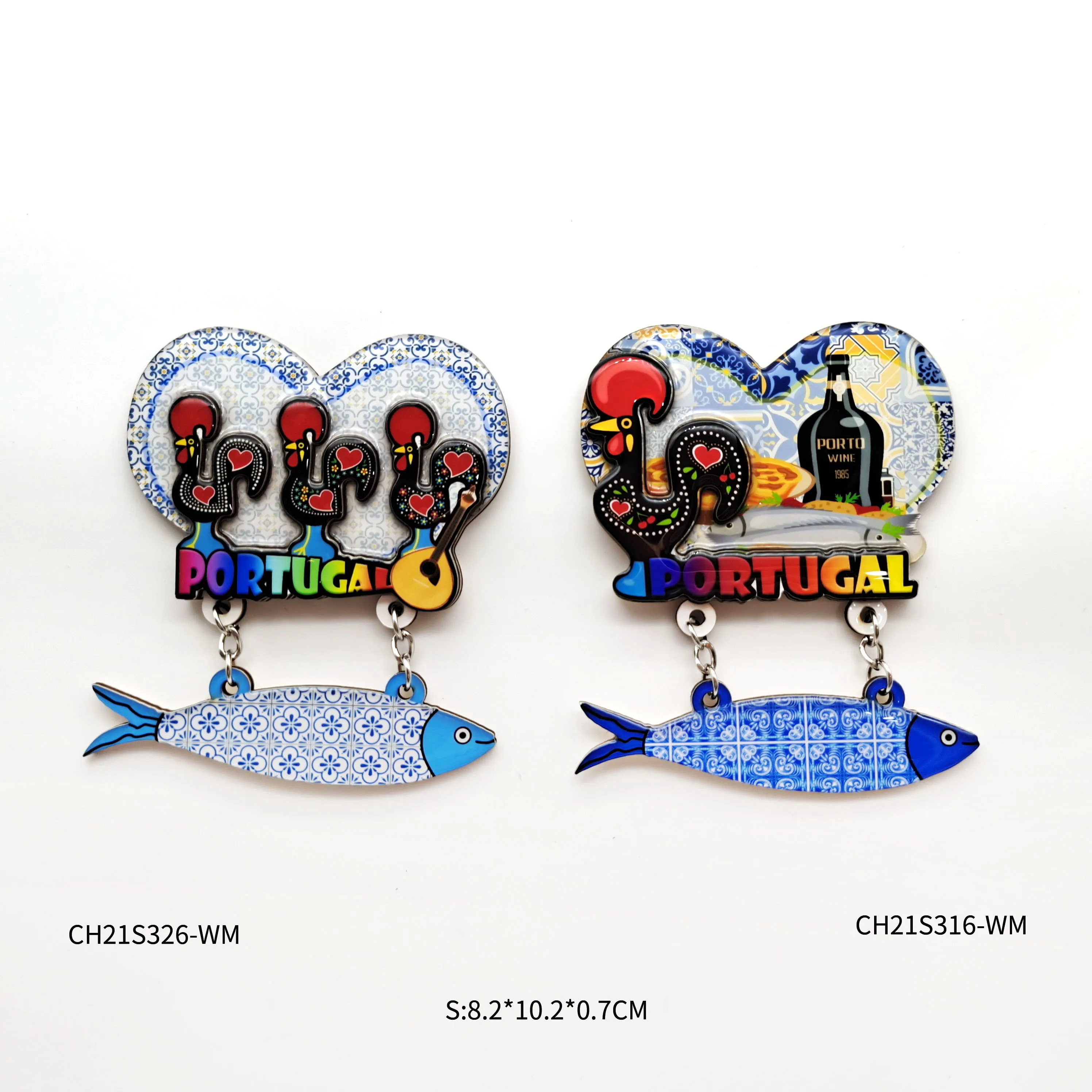 3D Braga Portogallo magnete del frigorifero, decorazione della casa e della cucina adesivo magnetico Braga Portogallo magnete frigorifero viaggio souvenir regalo