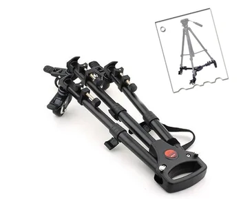 Yunteng YT-900 Photography Heavy Duty Tripod Dolly with Wheels and