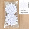 White snowflake (24 pieces)