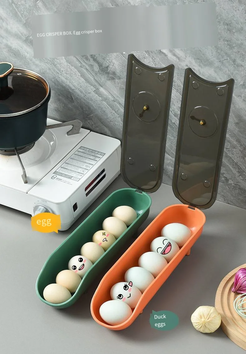 Manufacturers wholesale rolling kitchen egg tray folding time automatic rolling with lid rolling egg carton details