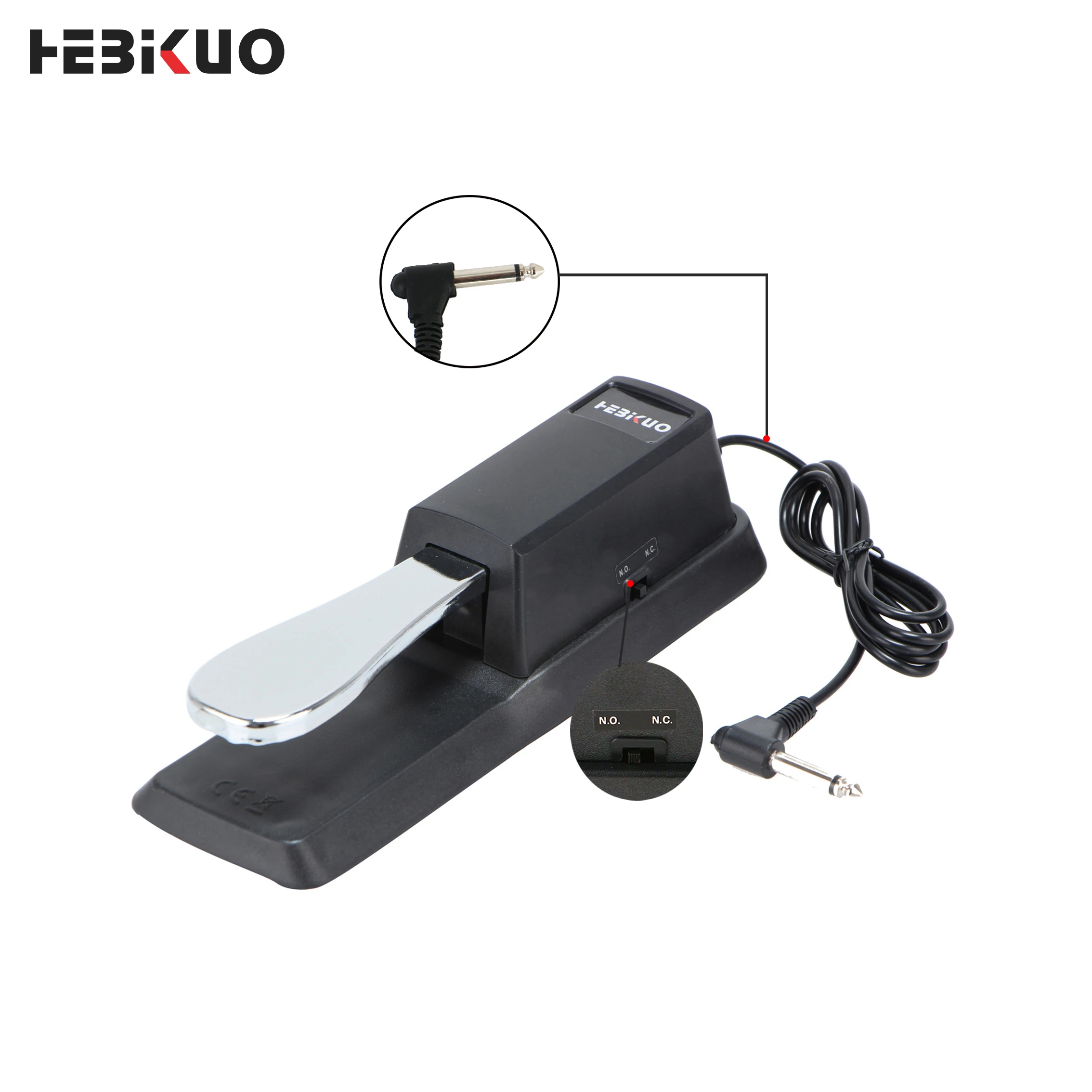 Factory TB100 Competitive Cheap Keyboard Sustain Foot Pedal for Piano