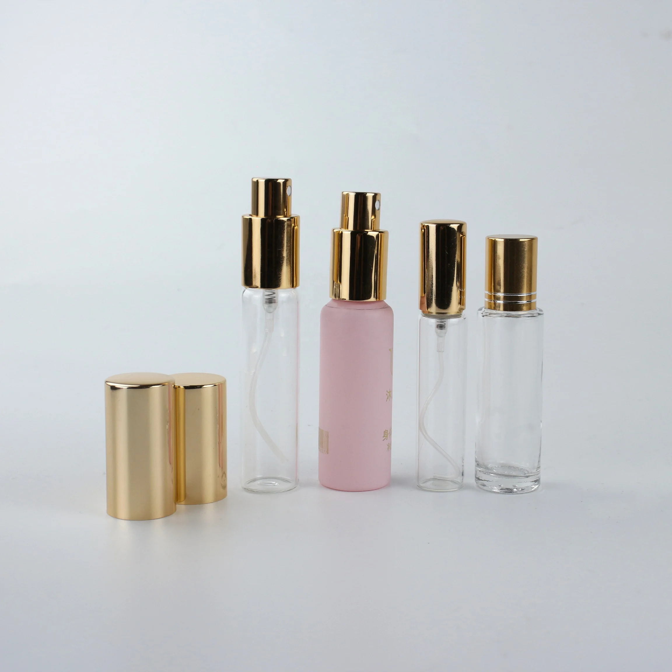 perfume atomizer spray glass bottle amber empty bottle for sale