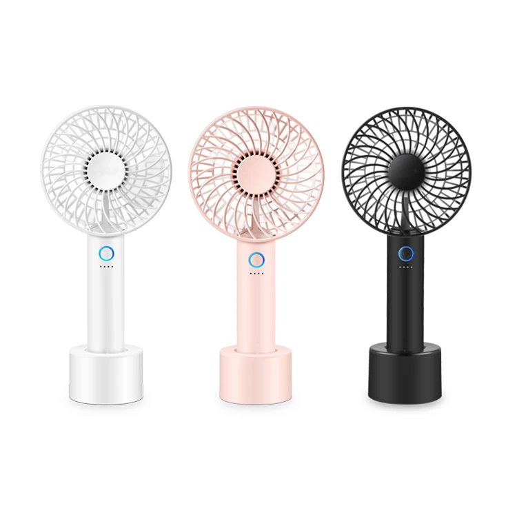 Air cooler fan 5 wind speed portable rechargeable stand fan with power bank