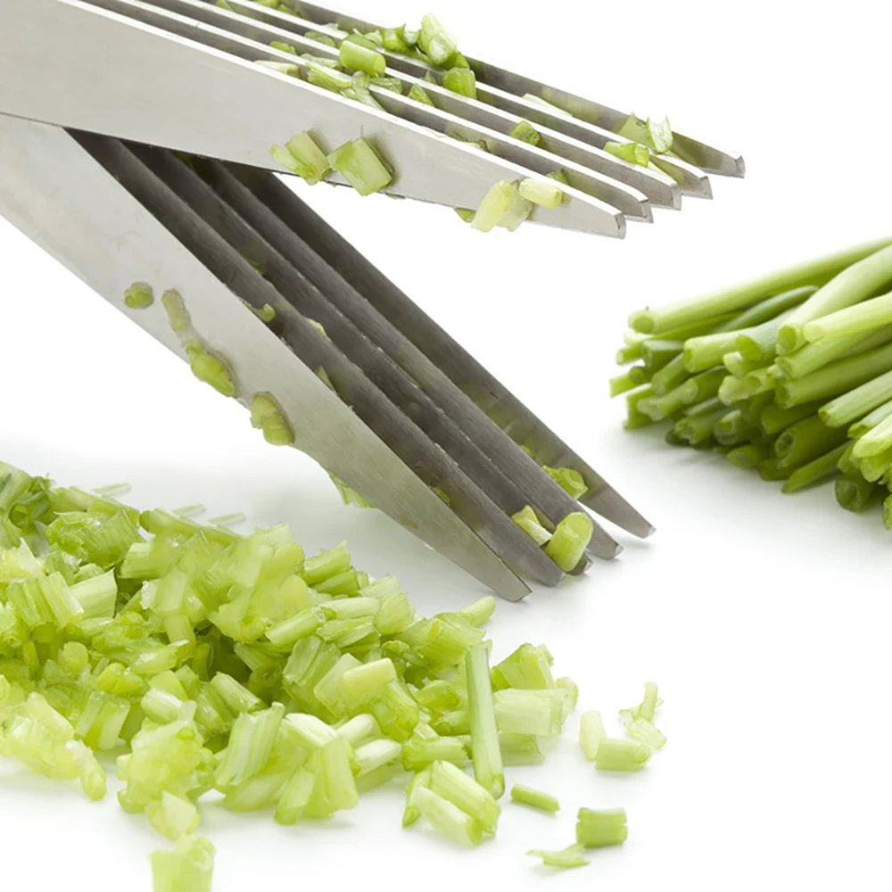 Kitchen Baby Complementary Food Shears Multifunction Vegetable Meat Cutting Stainless Steel Chopped Green Onion Scissors