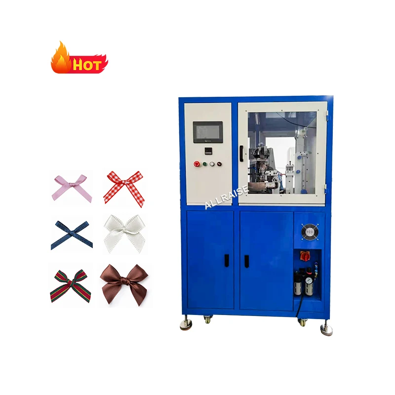 Automatic Bow Maker Gifts Tie Forming Ribbon Bow Making Machinery Ribbon Bow Tie Making Machine for Gift Boxes