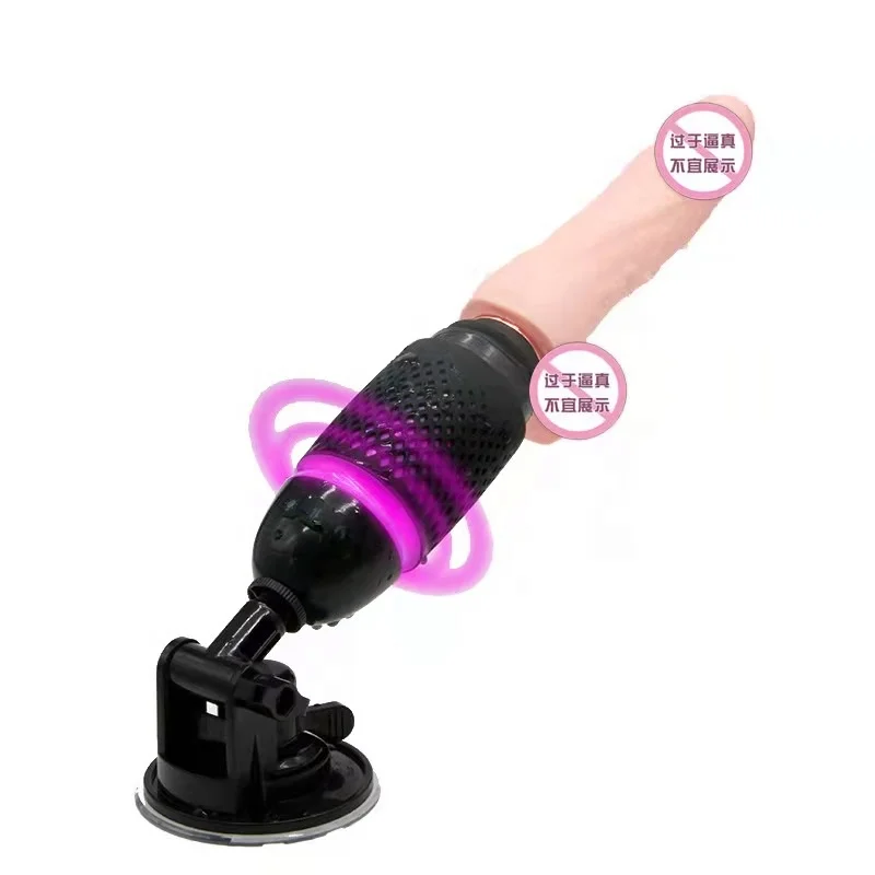 Beliebtes Sexprodukt Realistischer Groer Dildo Teleskopisch Heizbar  Stoender Strap-on Dildo Sexspielzeug Dildo-Vibrator fr Frauen