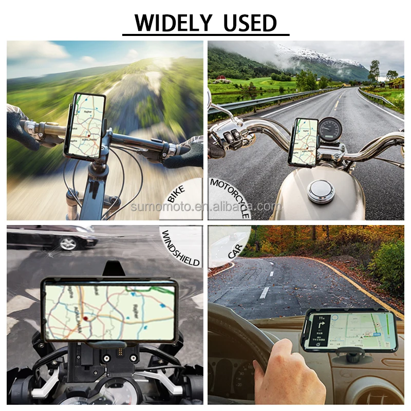 motorcycle windshield phone mount