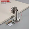 Acero inoxidable 304, acero cepillado (en caja + tornillos)