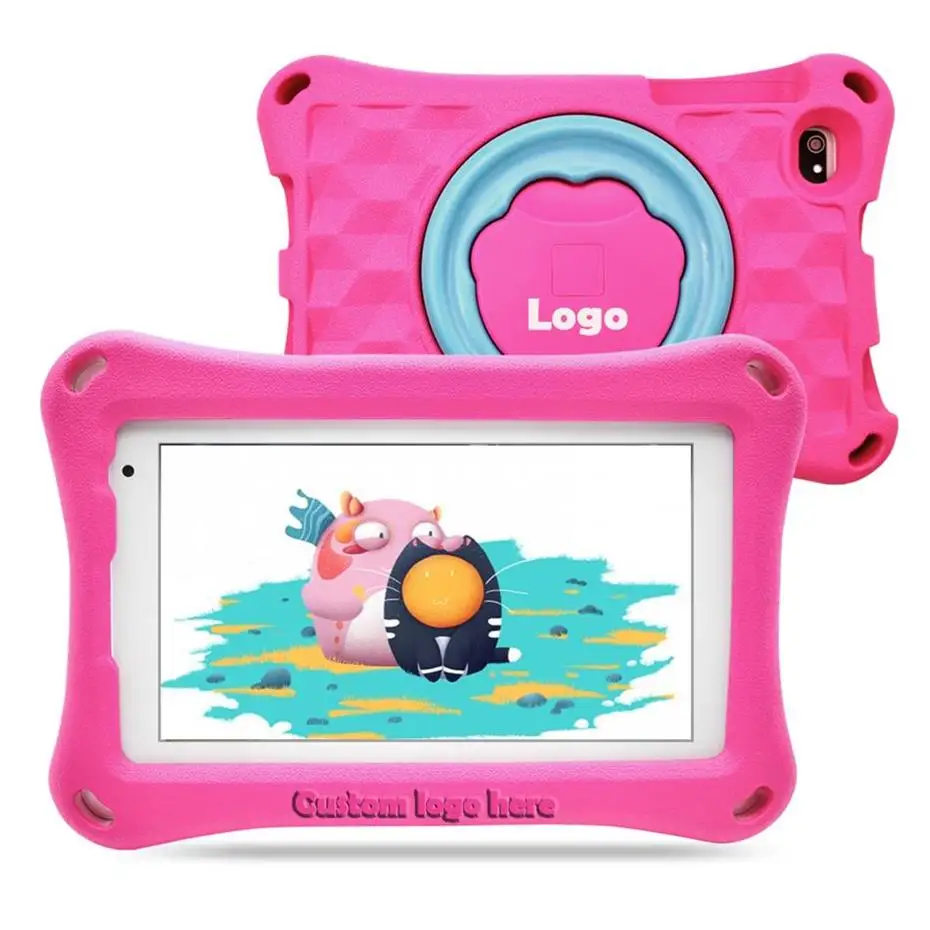 Fast Shipping in Stock Wifi 1 Pcs MOQ Child Educational Tablets 1gb Ram 16gb Rom 7 Inch Android Kids Tablet Pc