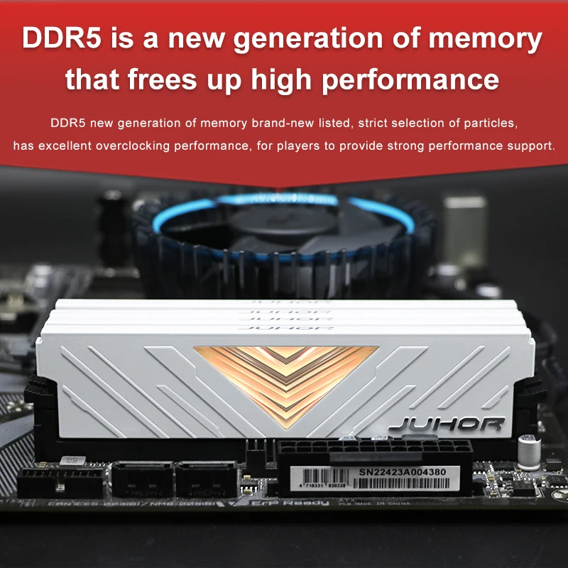 JUHOR DDR5-4800 16GB×2 JUHOR DDR5 4800mhz 16GB RAM - High Compatibility for Gaming