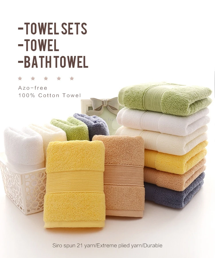 Cannon 100 Cotton Soft Skirt Printed 70*140cm Hotel Wholesale Custom