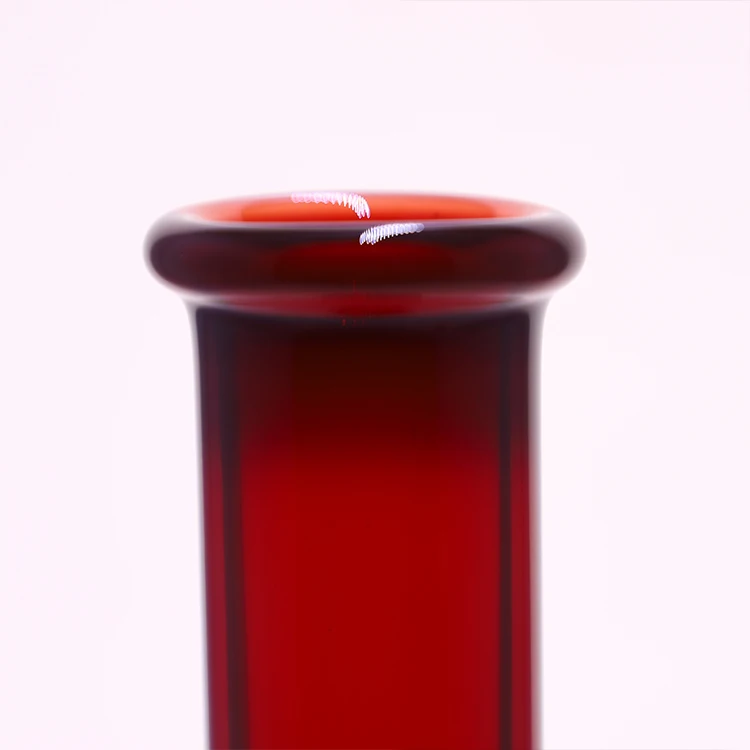 Fashion Trend Color in 2022 2021 New Custoizable Colored RED Borosilicate Glass Blowing Tube