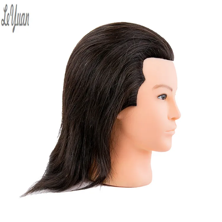 Mannequin Training Head Suitable for Coloring Blow Drying Bleaching  Cutting, 100% Humun Hair High Density