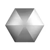 stainless steel hexagon silver 100g