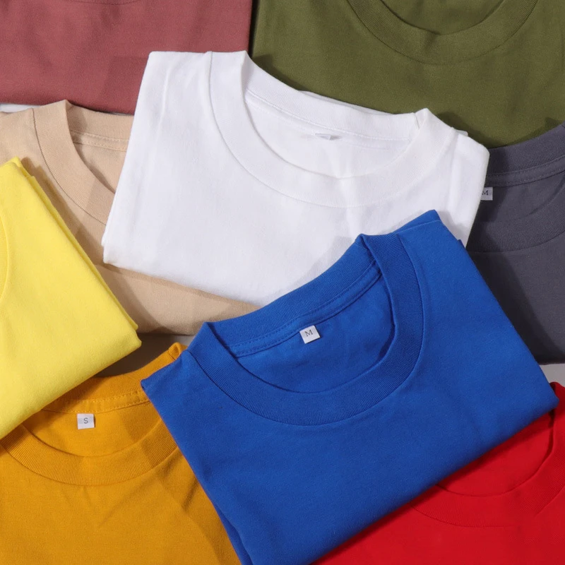 Plain White T Shirt Unisex 100 Cotton T Shirt Custom Plain Tshirts For