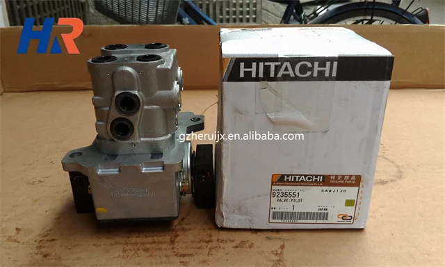 Original Excavator Hydraulic Parts Pilot Valve Travel 9235551