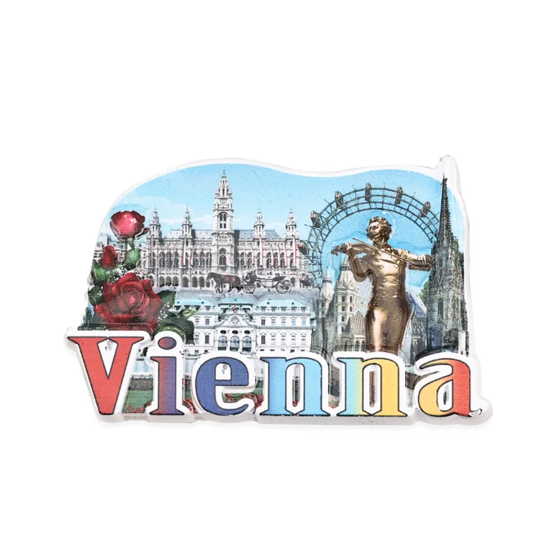 Custom Promotional 3d Resin Fridge Magnet World Country For Tourist ...