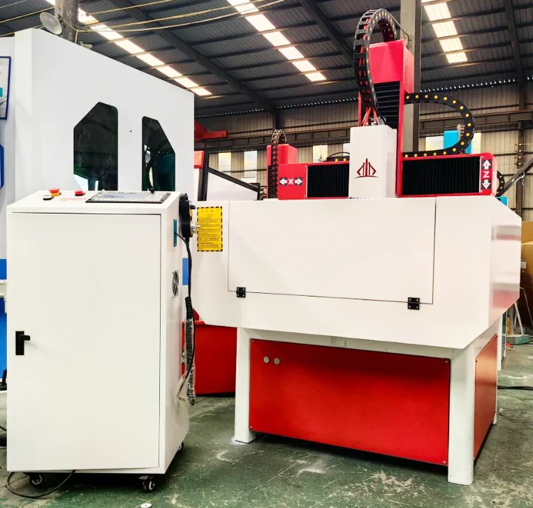 Perfect 3 Axis ATC 6060 Metal Milling Cnc Router 3d Wood Metal Cnc ...