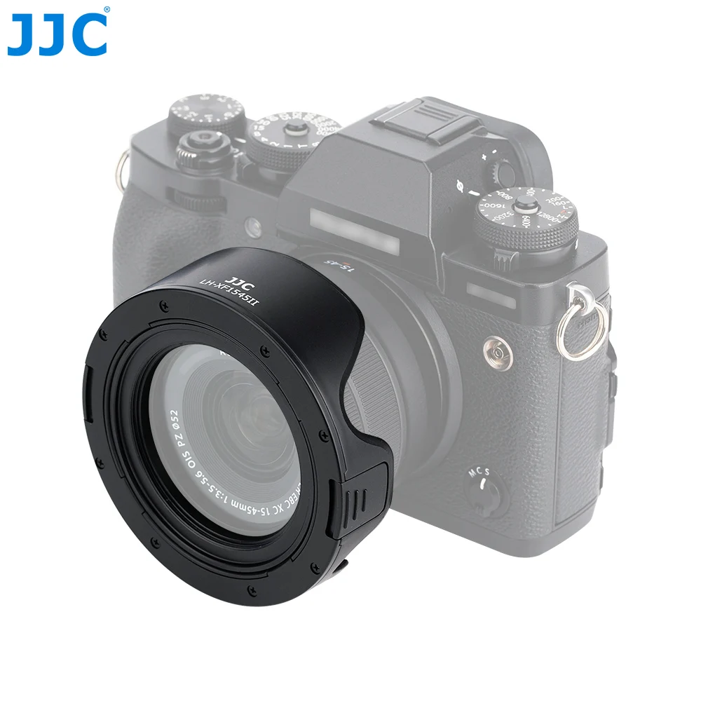 toonhoogte Gebruikelijk veeg Jjc Lens Hood With 52mm Adapter For Fuji Fujifilm Xc 15-45mm F3.5-5.6 Ois  Pz & Xf 18mm F2 R Lens On Xt30 Xt20 Xt10 Xt100 Xa7 Xa5 - Buy 52mm Lens  Hood,Lens