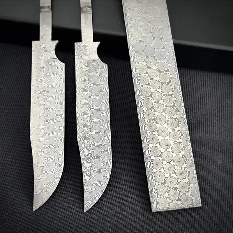 Factory Wholesale 110 Layers Damascus Steel Billet Custom Handmade ...